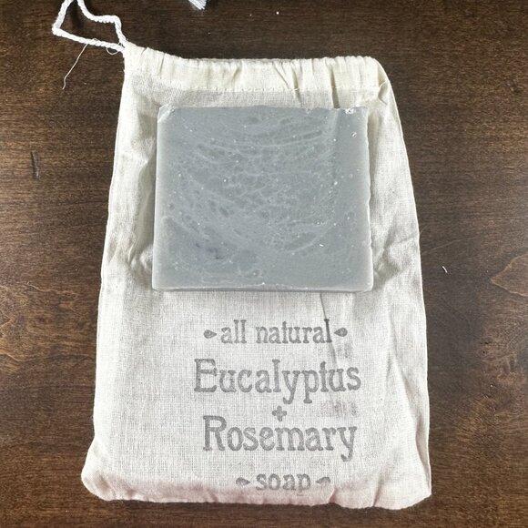 Humble Life - All Natural Eucalyptus & Rosemary Soap Bar with Bag - Picture 4 of 6